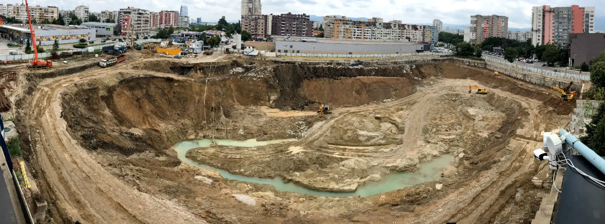 Подпочвени води преди изграждането на системата